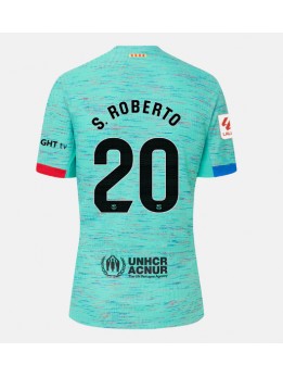 Moški Nogometna dresi replika Barcelona Sergi Roberto #20 Tretji 2023-24 Kratek rokav